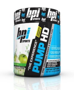 BPI Sports PUMP-HD Pre-Workout Energy 25 Servings